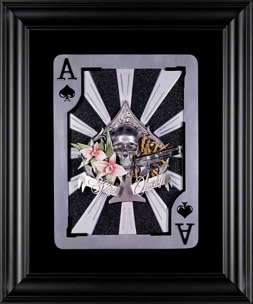 Dan Lane, ‘Ace of Spades’, 2021, Print, Fine Art Print, Castle Fine Art, Numbered, Framed