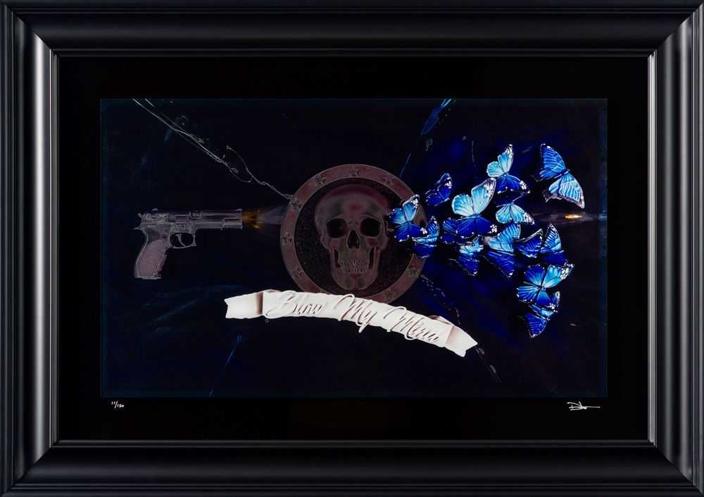 Dan Lane, ‘Blow My Mind’, 2022, Print, Fine Art Print, Castle Fine Art, Numbered, Framed