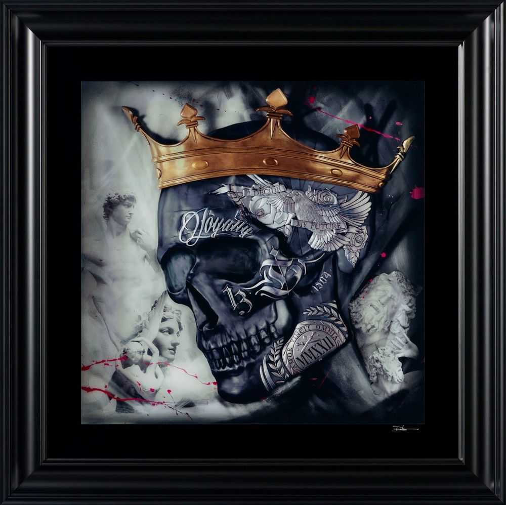 Dan Lane, ‘Heavy Is The Head That Wears The Crown (Iron)’, 2023, Print, Giclee on Glass, Castle Fine Art, Numbered, Framed