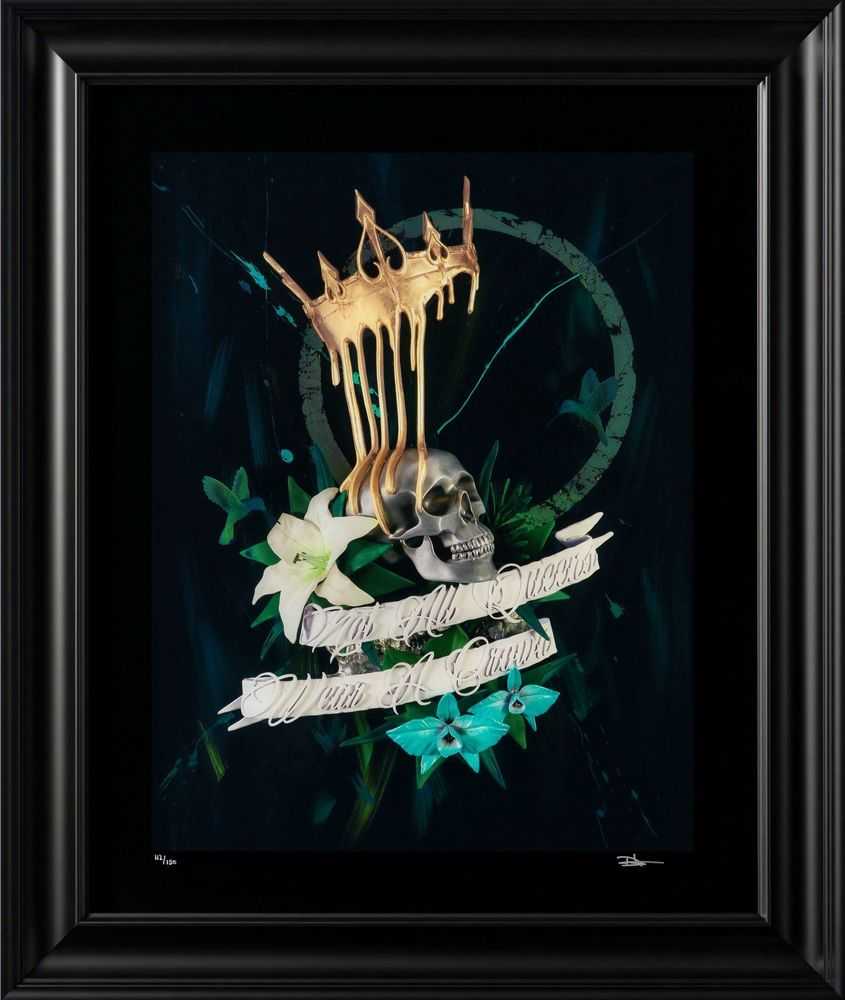 Dan Lane, ‘Not All Queens Wear A Crown’, 2023, Print, Fine Art Print, Castle Fine Art, Numbered, Framed