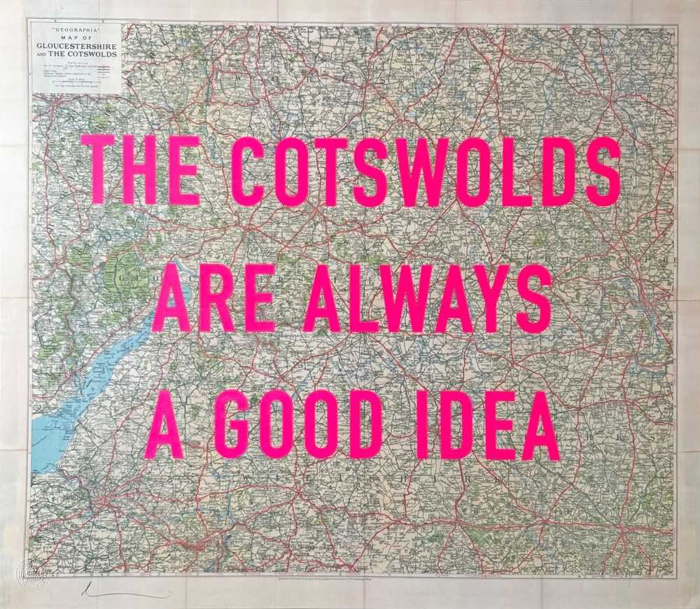 Dave Buonaguidi, ‘The Cotswolds Are Always A Good Idea’, 2023, Print, Lithograph with screenprint, null, Numbered