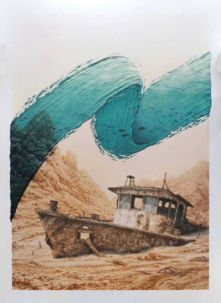 David Ambarzumjan, ‘This Was Water’, 2021, Print, Giclée print on matte 308gsm Hahnemühne Photo Rag, null, Numbered