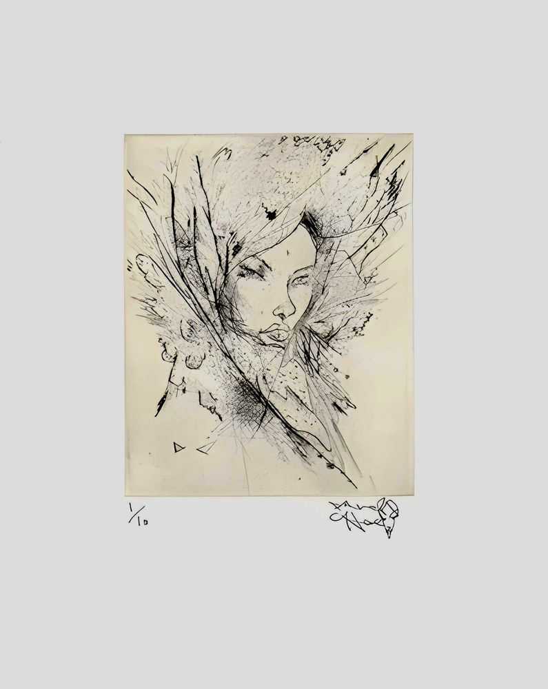 David Choe, ‘A Hooker's Tears’, 08-12-2012, Print, Pigment print on paper, Lazarides Editions, Numbered