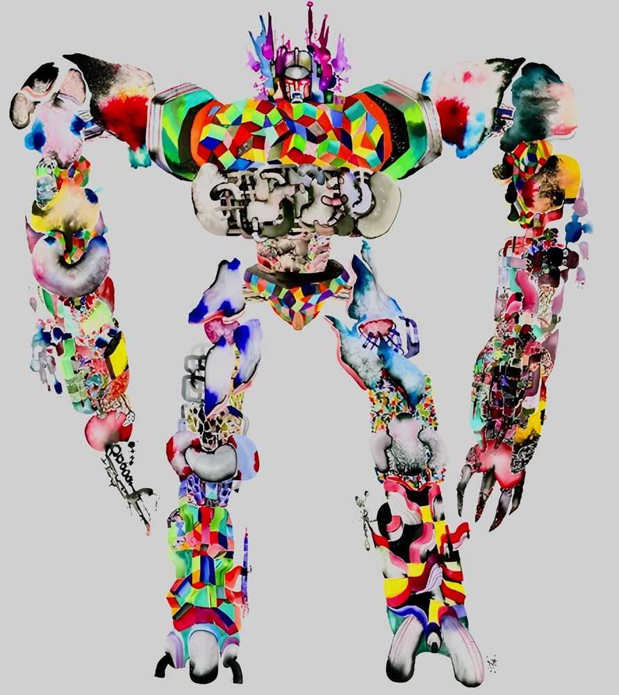 David Choe, ‘CHOEBOT: Version TS-UNKO Happy Lee’, 24-10-2009, Print, Giclee Print, Self Released, Numbered