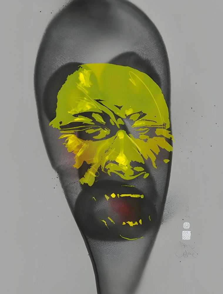 David Choe, ‘Dokebi’, 29-02-2008, Print, Screen Print,Hand Painted Multiple, Lazarides Gallery, Handfinished