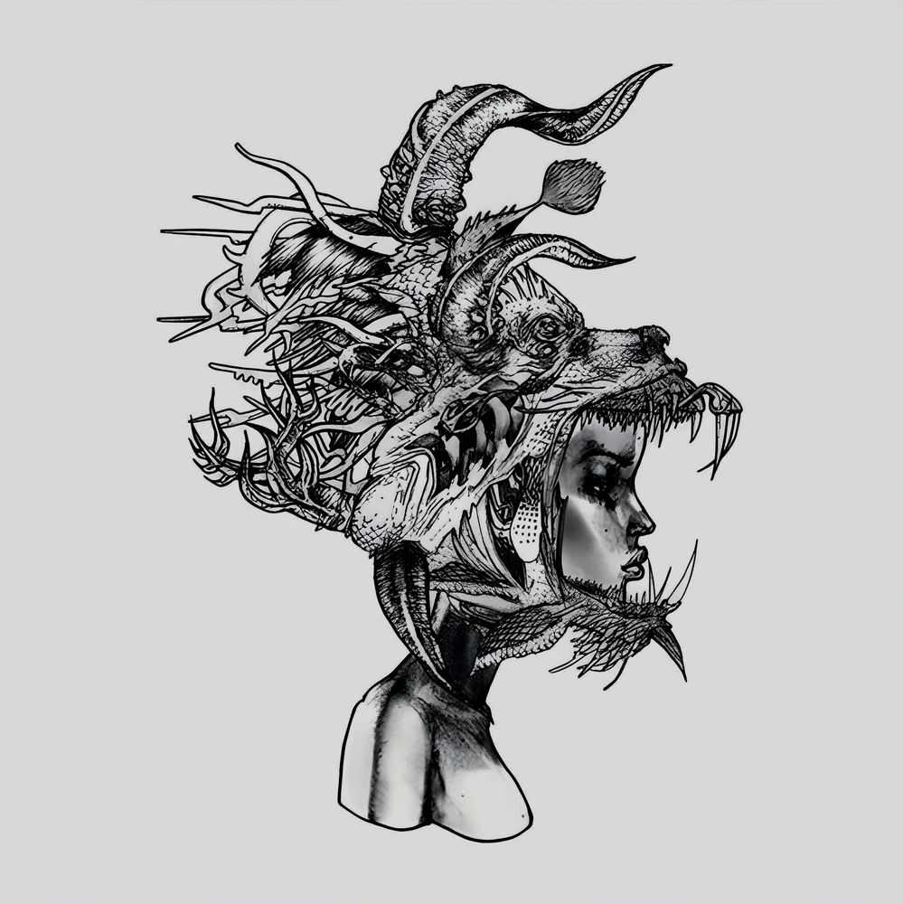 David Choe, ‘Dragon Girl’, 26-02-2014, Print, Giclee Print, Trapeze Editions, Handfinished