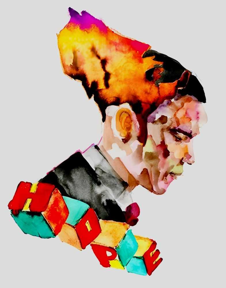 David Choe, ‘Obama Hope I’, 20-08-2008, Print, Giclee Print, Upper Playground, 