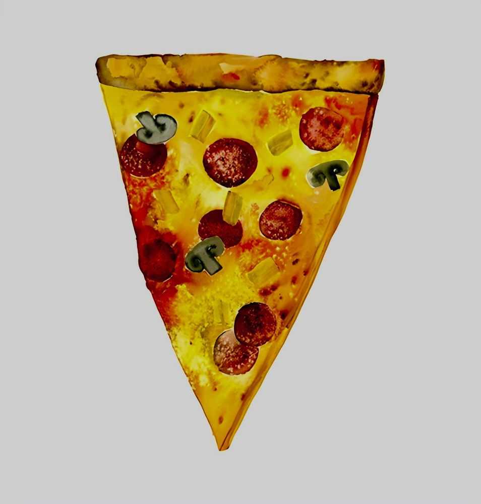 David Choe, ‘Pizza Print (Loaded Edition)’, 06-11-2013, Print, Giclee Print, Trapeze Editions, 