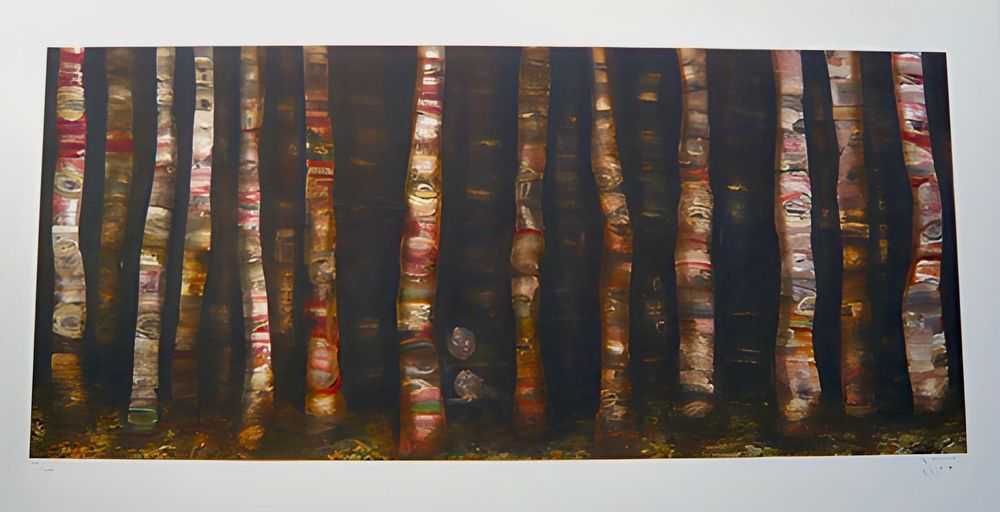 David Choe, ‘Silent Dance’, 11-04-2008, Print, Giclee Print, Outer Edge Studio, 