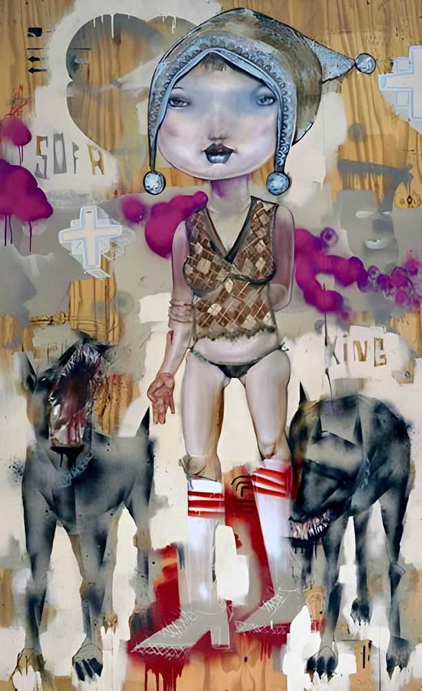 David Choe, ‘Sofa King’, 28-02-2007, Print, Giclee Print, Jonathan LeVine Gallery, 