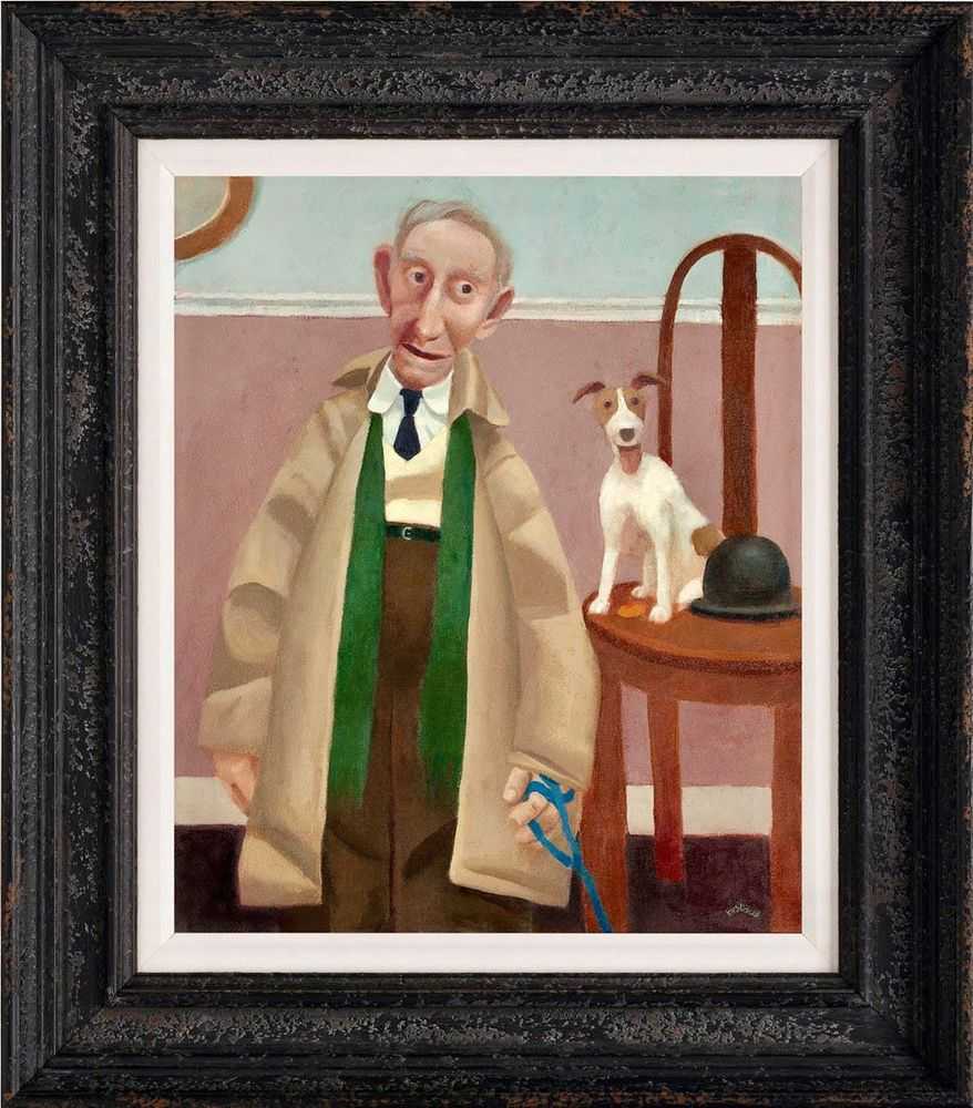 David Eustace, ‘The Thirsty Dog’, 01-01-1970, Print, Fine art print, Castle Fine Art, Numbered
