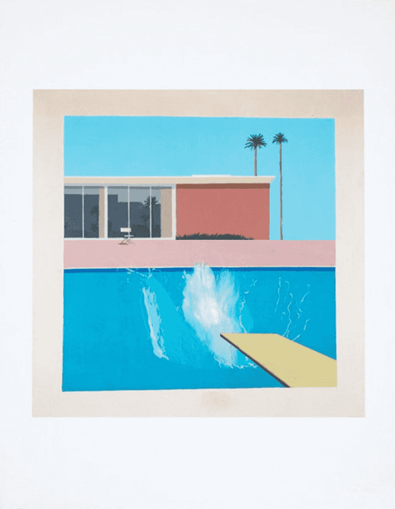 David Hockney, ‘A Bigger Splash (Tate 2017)’, 2017, Print, 10 colour Pigment printed on 330gsm Somerset Enhanced Radiant White 100% cotton rag paper with hand torn edges, Tate, 