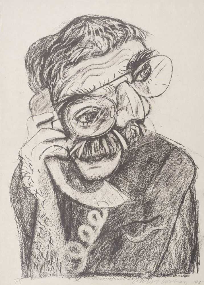 David Hockney, ‘An Image Of Ken’, 1985, Print, Lithograph, on Moulin du Verger paper, null, Numbered