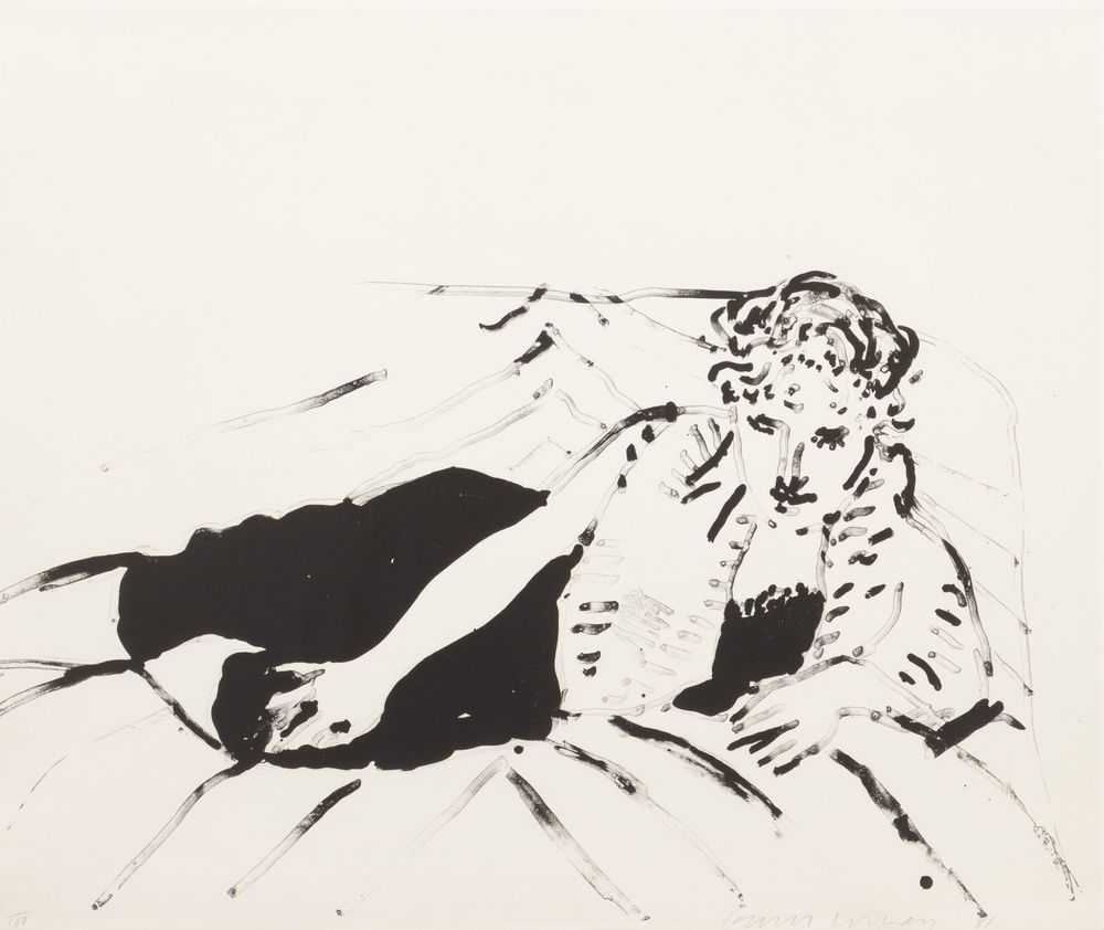 David Hockney, ‘Big Celia Print #2’, 1981, Print, Lithograph, on Arches Cover paper, null, Numbered