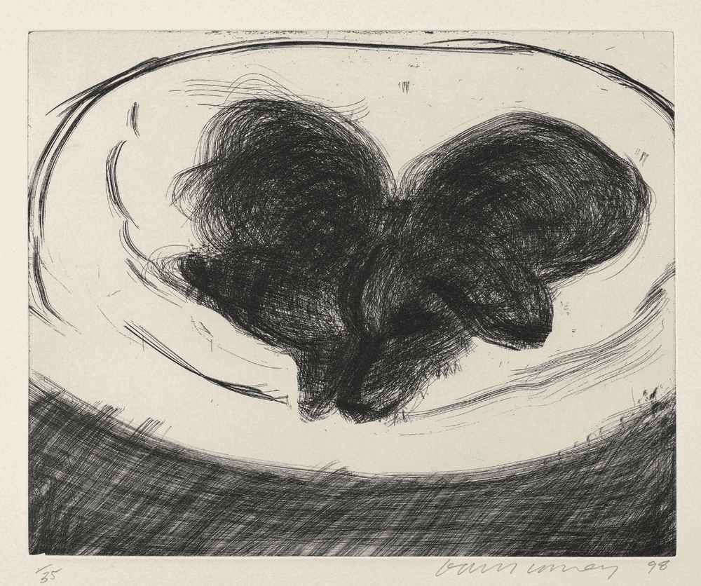 David Hockney, ‘Dog Etching No. 1’, 1998, Print, Etching printed on Somerset paper, null, Numbered
