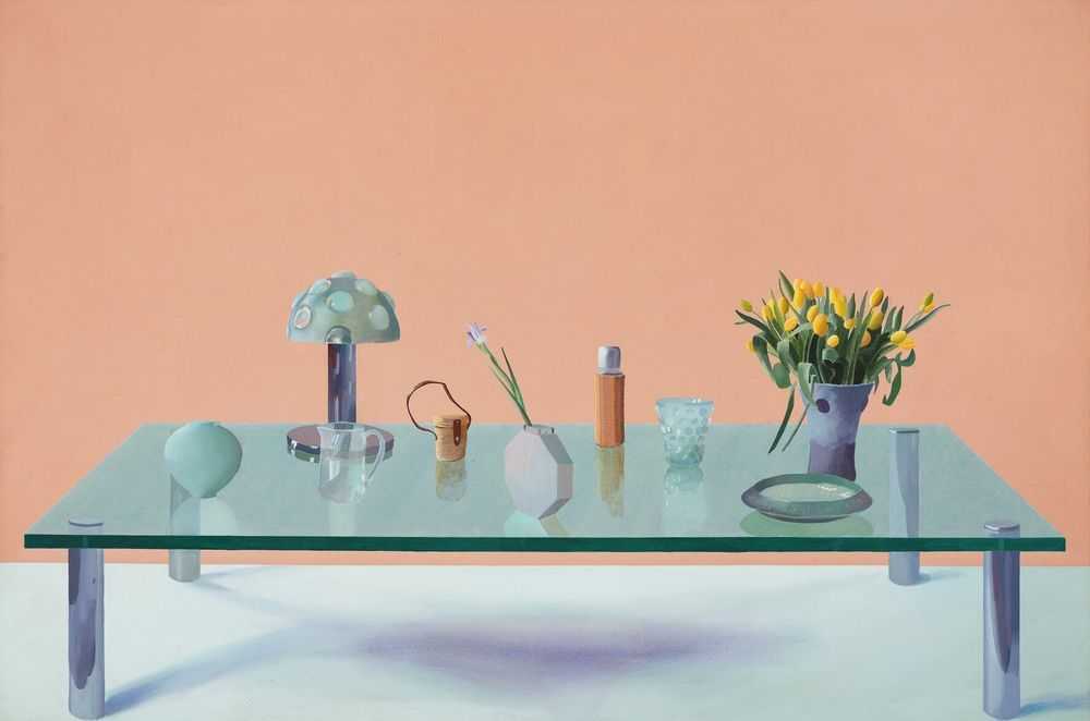 David Hockney, ‘Glass’, 2009, Print, Acrylic on canvas, null, Numbered