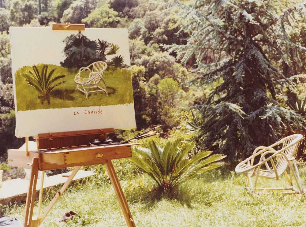 David Hockney, ‘La Chaise’, 1973, Print, Chromogenic print, null, Numbered