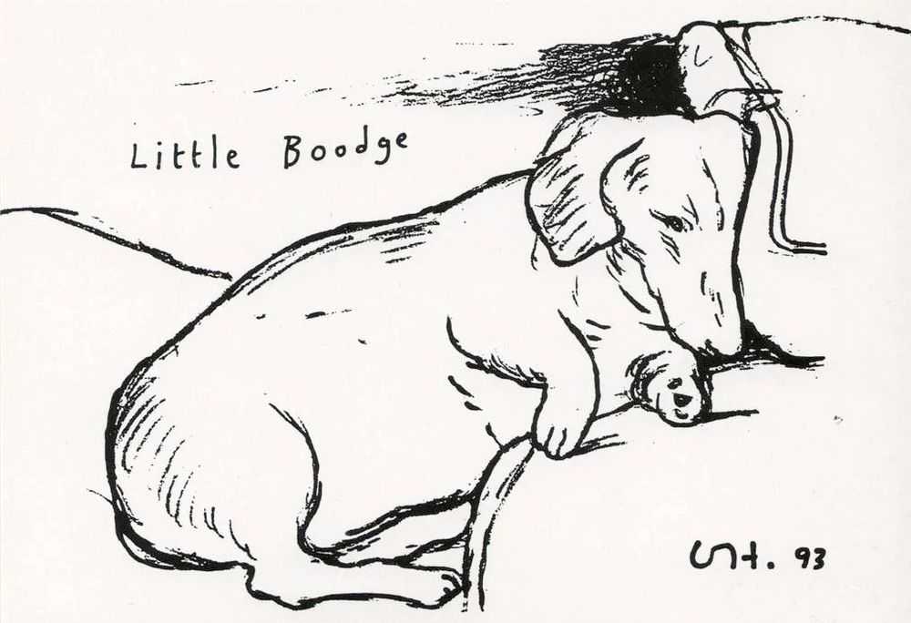 David Hockney, ‘Little Boodge’, 1993, Print, Offset lithograph, 1853 Gallery, 
