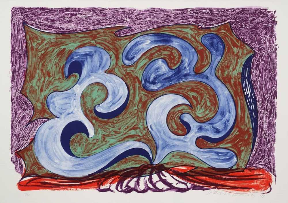 David Hockney, ‘Rampant’, 1991, Print, Lithograph on paper, null, Numbered