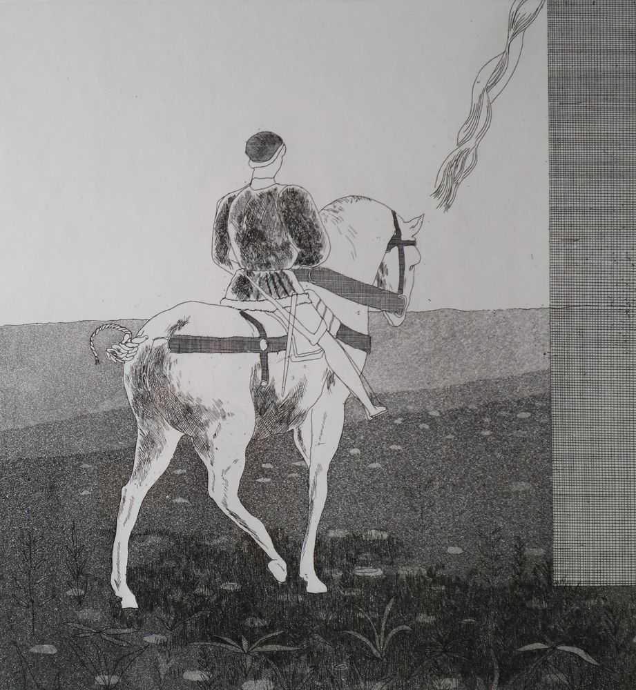 David Hockney, ‘Rapunzel, Rapunzel’, 1969, Print, Etching with aquatint, null, Numbered