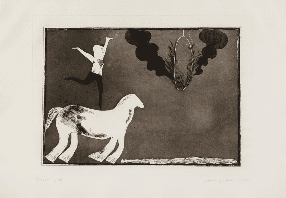 David Hockney, ‘The Acrobat’, 1964, Print, Etching and aquatint on Crisbrook handmade paper, null, Numbered