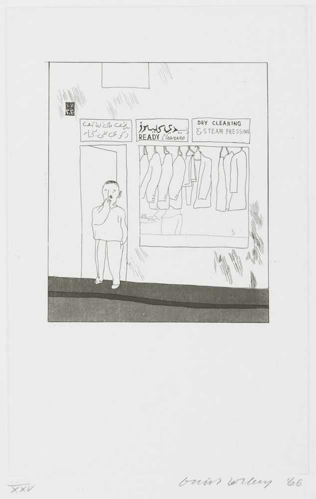 David Hockney, ‘To Remain’, 1966, Print, Etching and aquatint on paper, null, Numbered