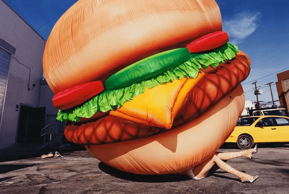 David LaChapelle, ‘Death by Hamburger’, 2001, Print, C-Print, null, 