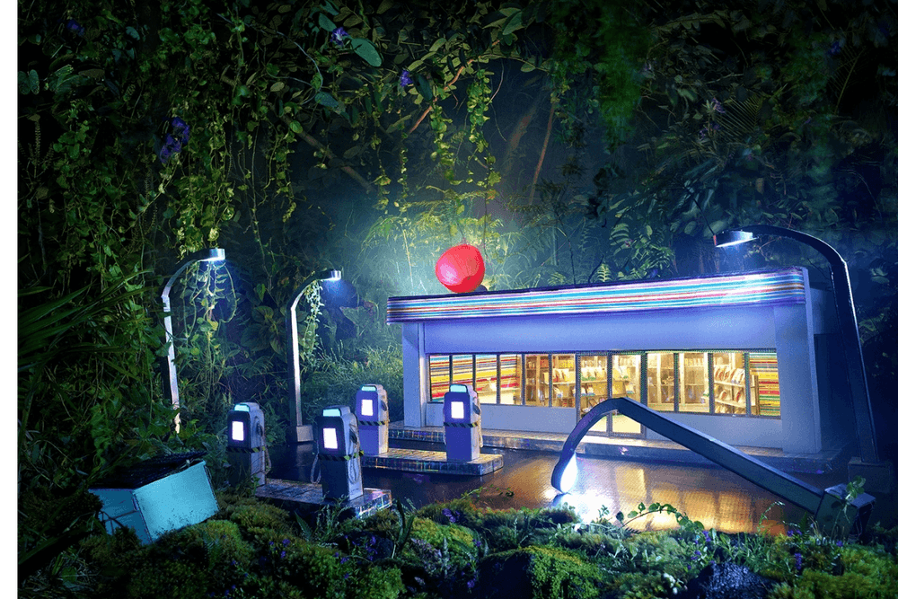 David LaChapelle, ‘Gas AM PM’, 2012, Print, C-print on dibond, null, 