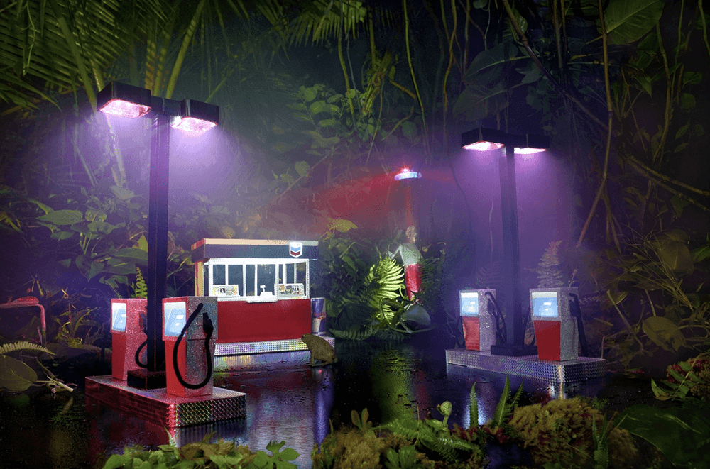 David LaChapelle, ‘Gas Chevron’, 2012, Print, C-print on dibond, null, 