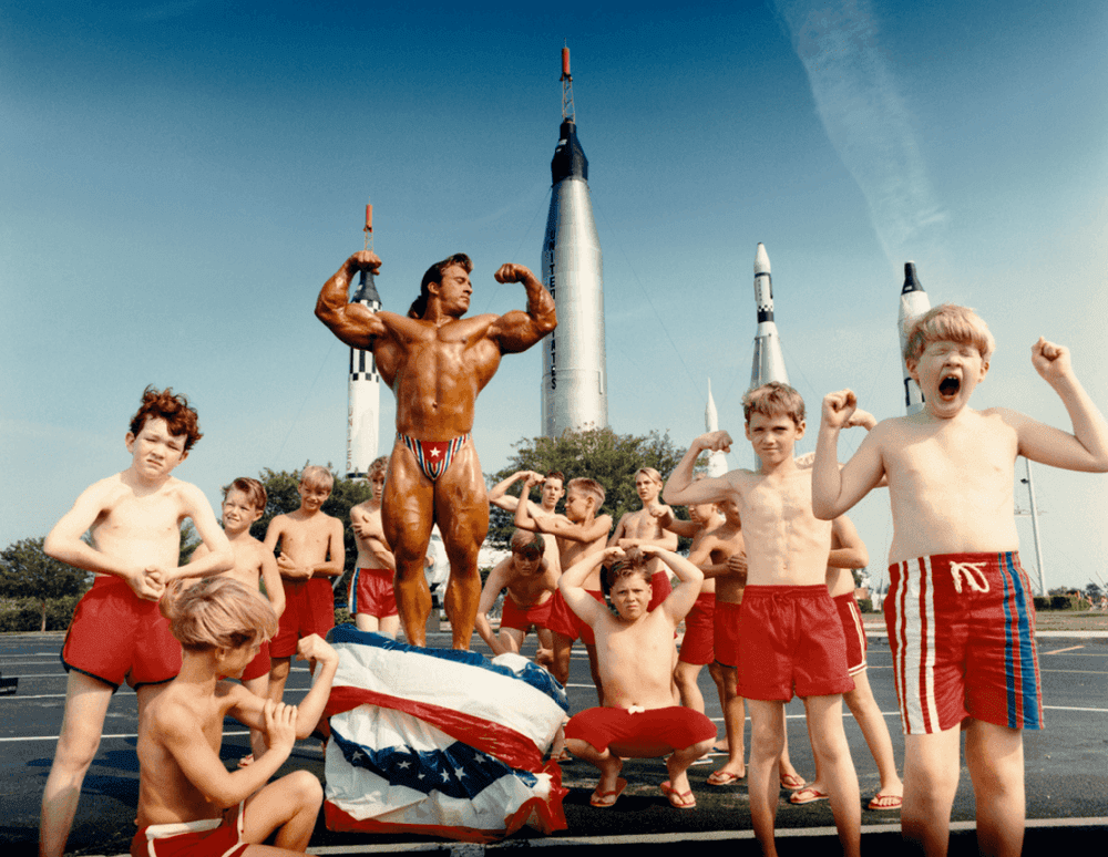 David LaChapelle, ‘The Superpower’, 1993, Print, Pigment Print on Dibond, null, 