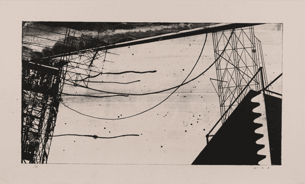 David Lynch, ‘8 1/2 Suite, IV’, 2018, Print, Lithograph on washi paper, null, Numbered