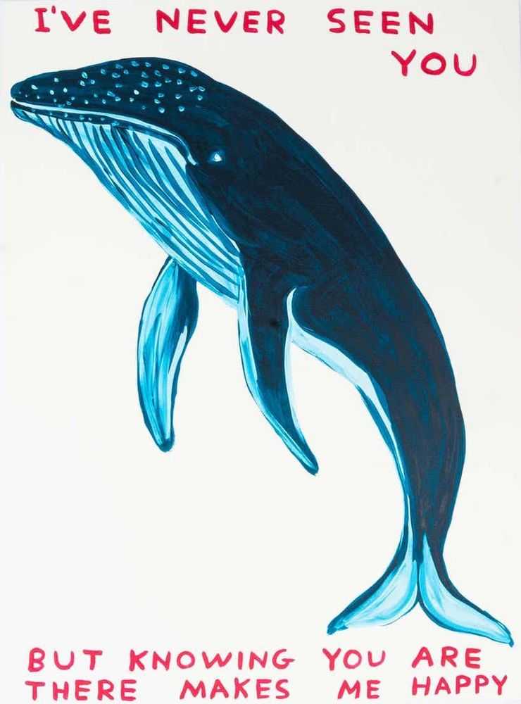 David Shrigley, ‘I've Never Seen You’, 2020, Print, 11 Colour Screenprint with a Varnish Overlay on Somerset Satin Tub Sized 410gsm Paper, Jealous Gallery, Numbered, Dated