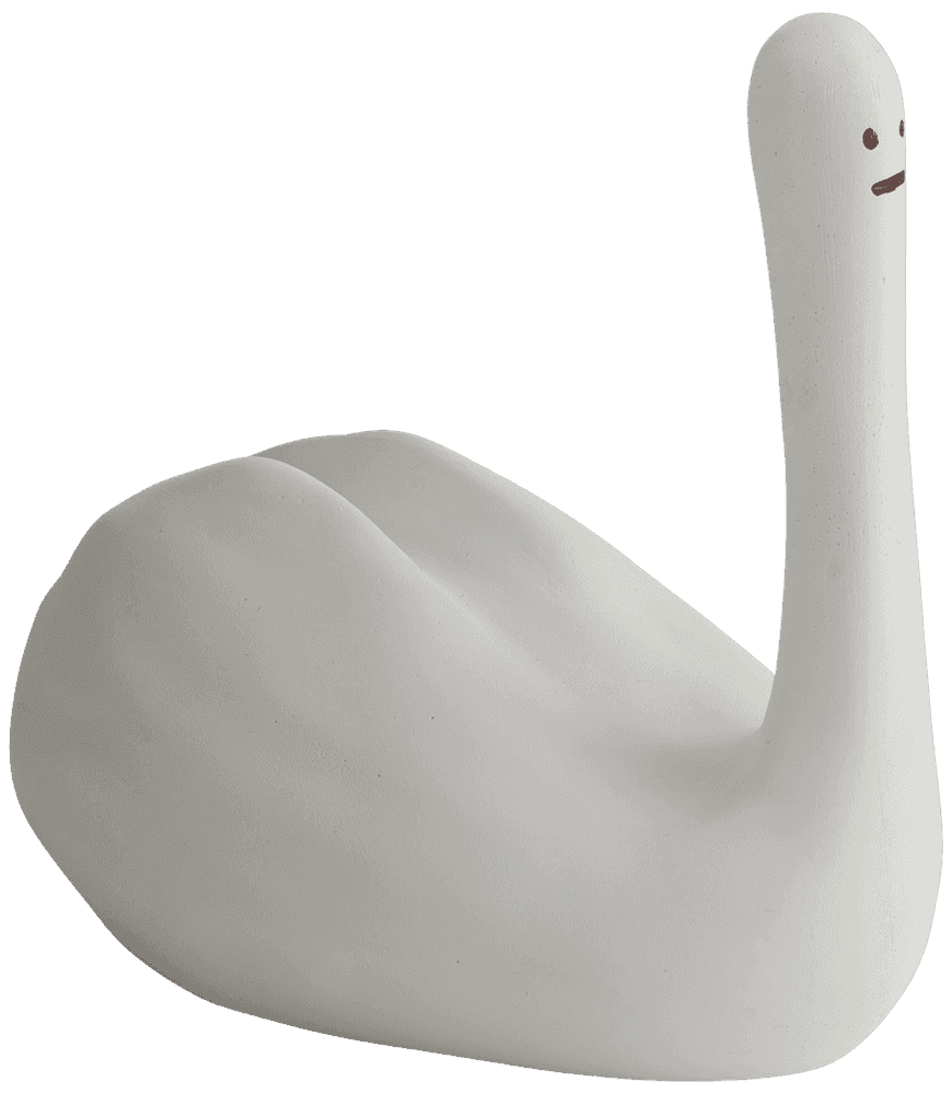 David Shrigley, ‘Swan (2000)’, 2000, Print, Resin Sculpture, Bywater Bros Editions, 