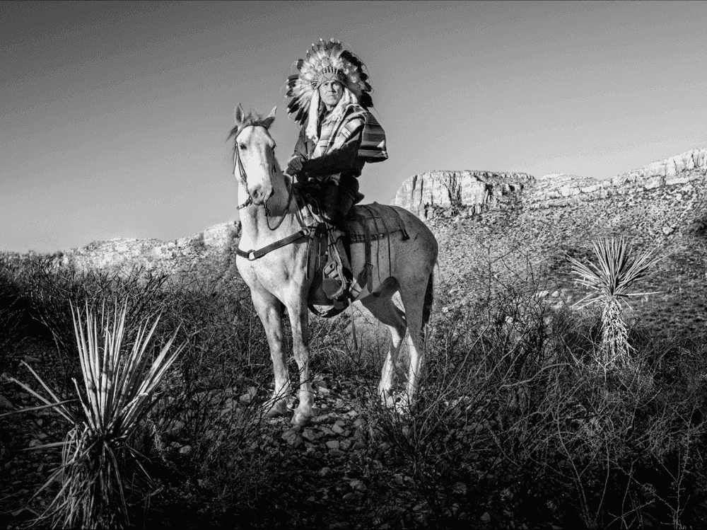 David Yarrow, ‘Apache’, 2021, Print, Digital Pigment Print on Archival 315gsm Hahnemuhle Photo Rag Baryta Paper, null, 