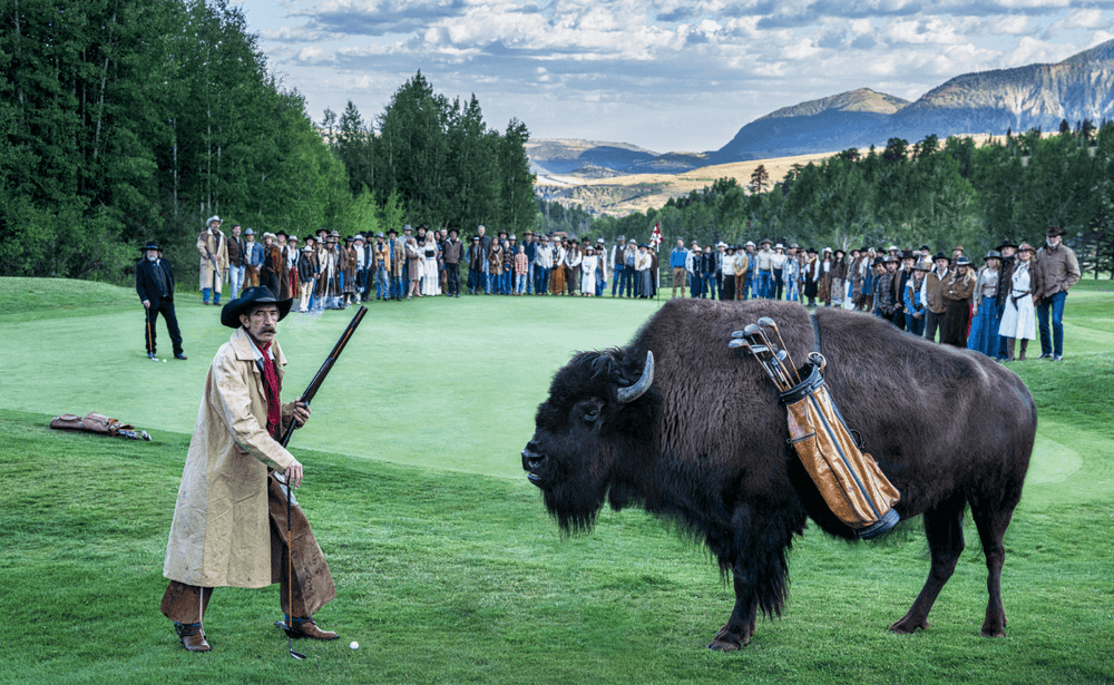 David Yarrow, ‘Bison DeChambeau (Colour)’, 2025, Print, Digital Pigment Print on Archival 315gsm Hahnemuhle, null, Numbered