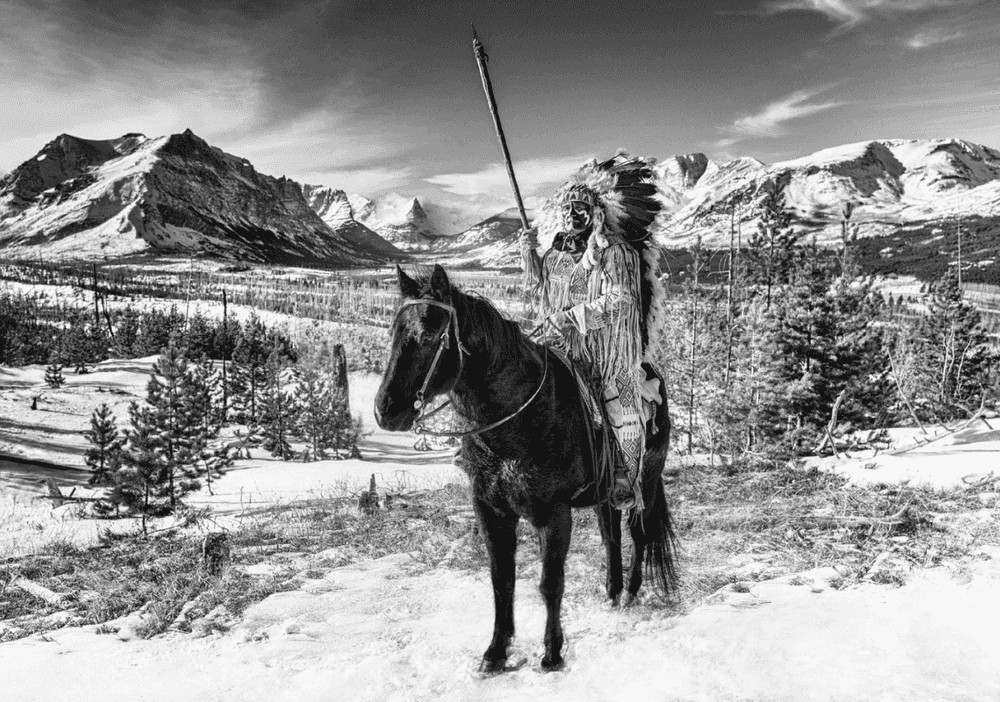 David Yarrow, ‘Blackfeet’, 2023, Print, Archival Pigment Print, null, 