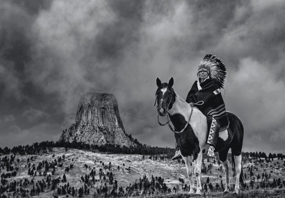 David Yarrow, ‘Chief’, 2020, Print, Archival Pigment Print, null, 
