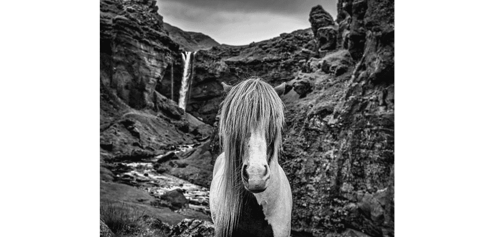 David Yarrow, ‘Got, Kvernufoss, Iceland’, 2020, Print, Archival Pigment Print, null, 
