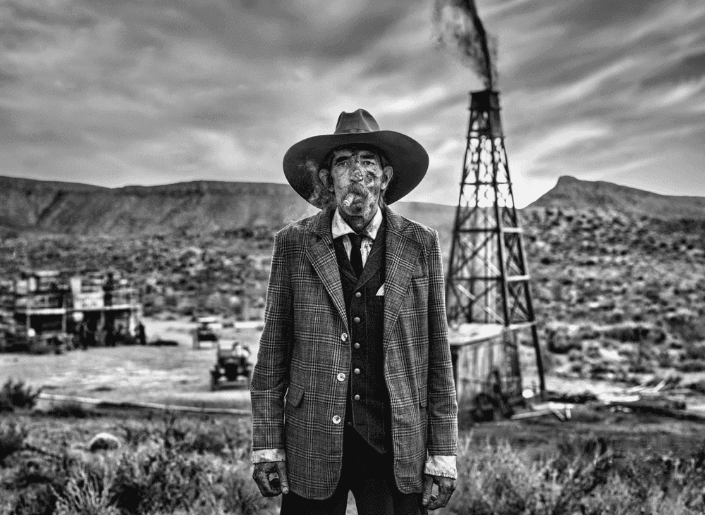 David Yarrow, ‘I Am An Oil Man’, 2023, Print, Archival Pigment Print, null, Numbered