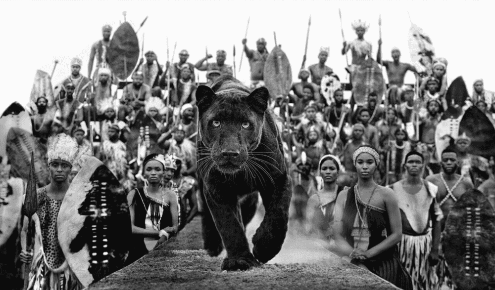 David Yarrow, ‘I Am Black Panther’, 2021, Print, Archival Pigment Print, null, 