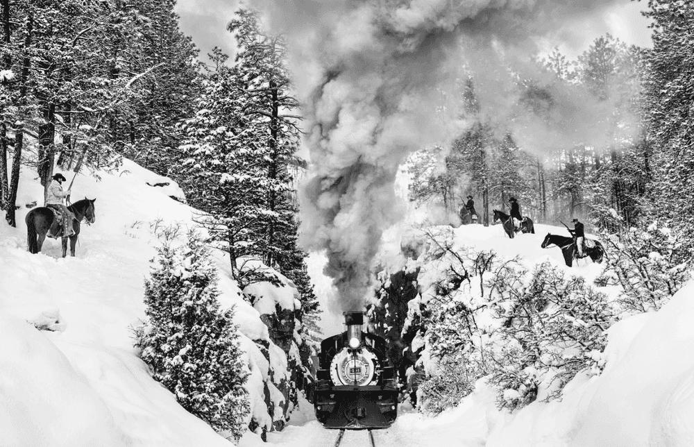 David Yarrow, ‘Outlaws’, 2024, Print, Archival pigment print, null, 