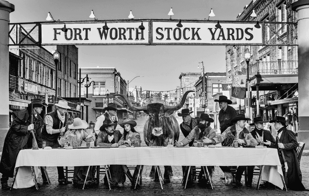 David Yarrow, ‘The Last Supper in Fort Worth’, 2024, Print, Sumo Book, null, 