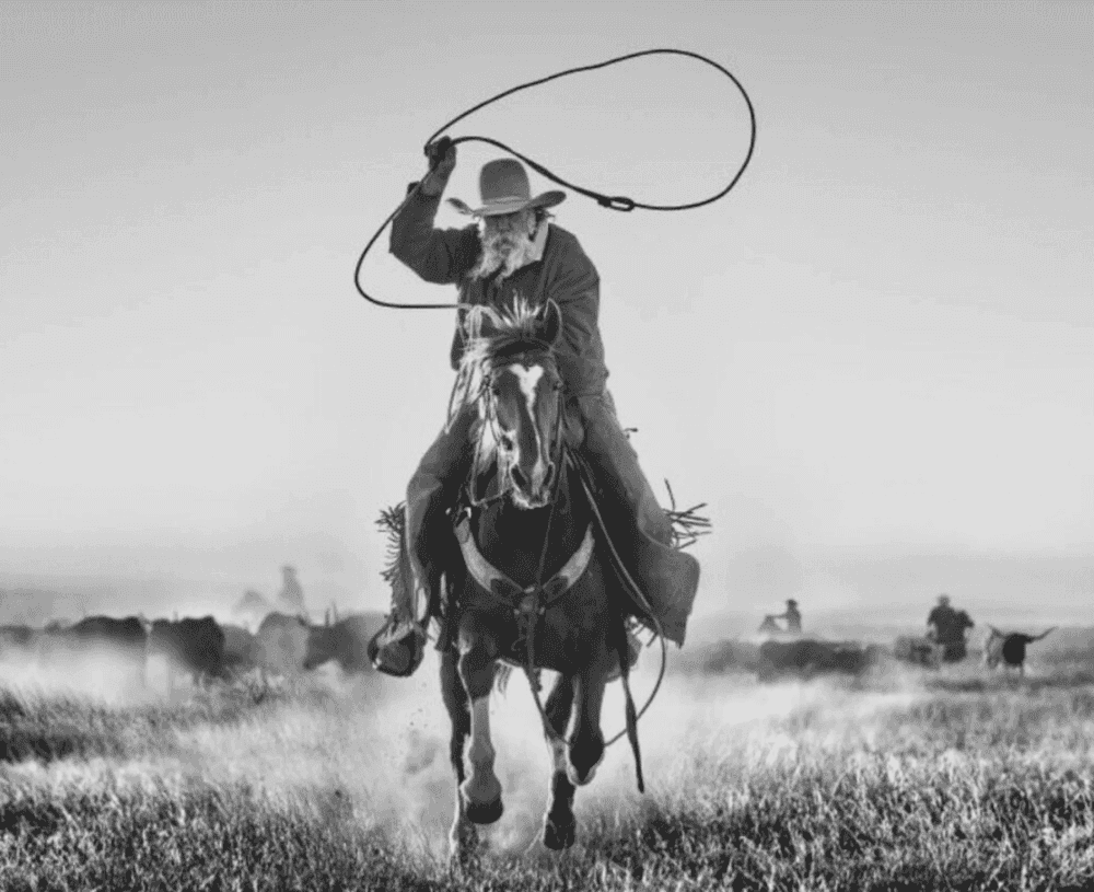 David Yarrow, ‘The Rancher’, 2023, Print, Archival Pigment Print, null, 