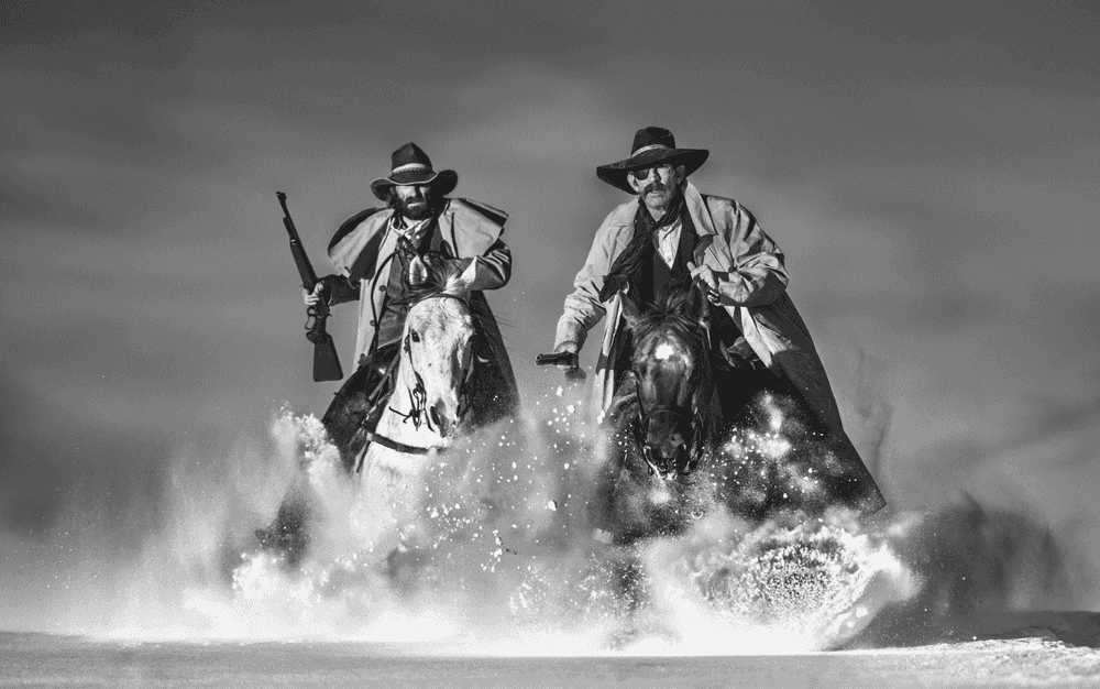 David Yarrow, ‘The Snow Patrol’, 2021, Print, Photographic Print, null, 