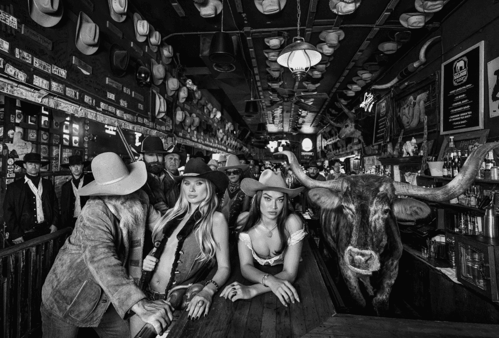 David Yarrow, ‘The White Elephant Saloon’, 2024, Print, Archival Pigment Print, null, 