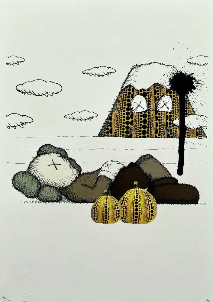 Death NYC, ‘Holiday O’, 2020, Print, Lithograph print on textured fine art watercolor paper., null, Numbered, Dated