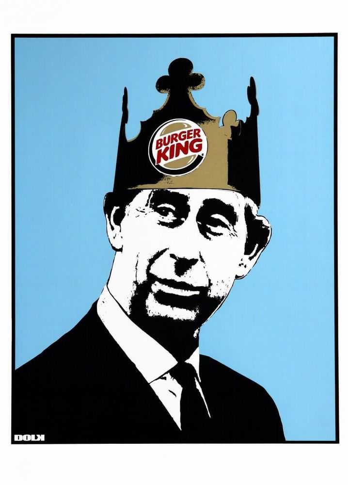 Dolk, ‘Burger King’, 28-06-2006, Print, Screenprint, Pictures On Walls, Numbered