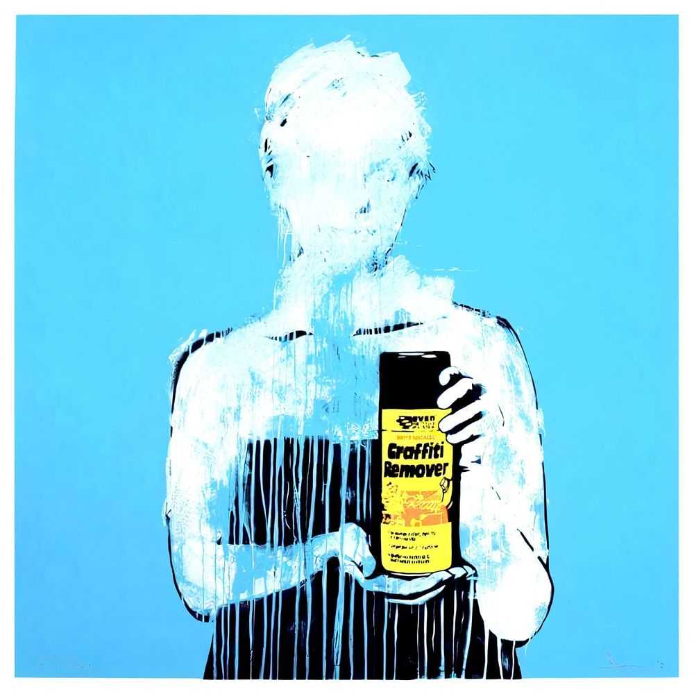 Dolk, ‘Graffiti Remover’, 03-12-2013, Print, 5 color screenprint, Handmadeposters, Numbered