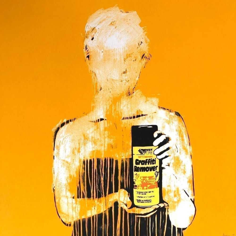 Dolk, ‘Graffiti Remover (Orange)’, 03-12-2013, Print, Screenprint, null, Numbered