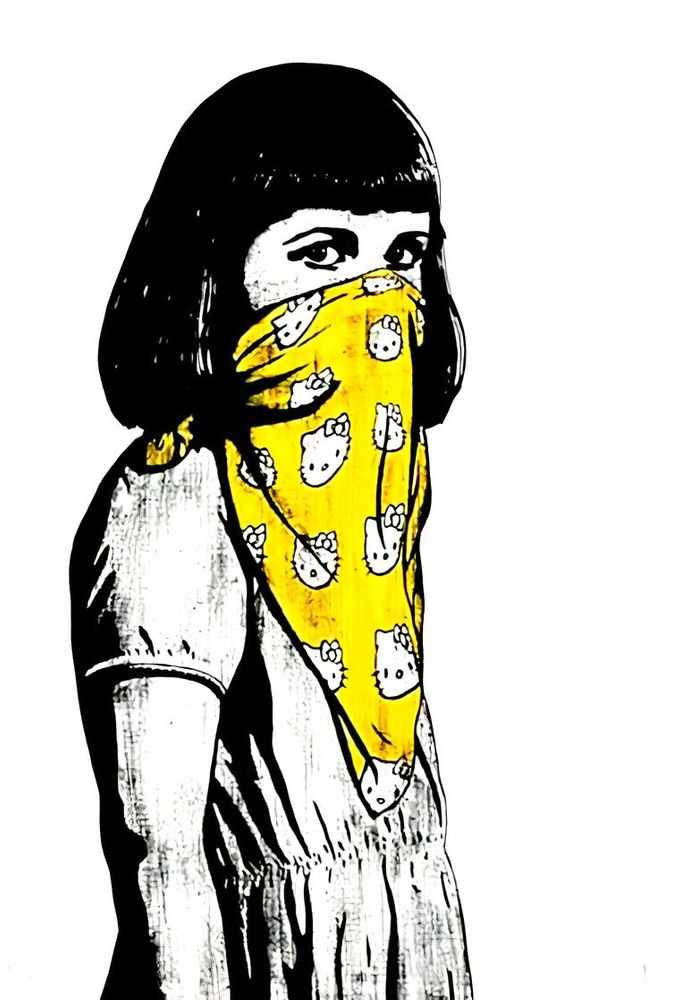 Dolk | Kitty-Riot-(Yellow) | Buy & Sell | FairArt